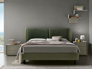 Gepolstertes Doppelbett GEMINI Tomasella