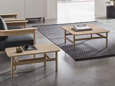 Wooden coffee table for living room HOOD Tomasella