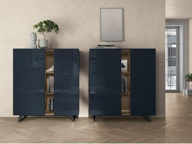 Wooden highboard with doors LYDIA Tomasella