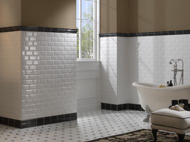Glazed stoneware wall tiles DIAMANTE Tonalite