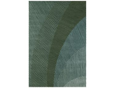 Tappeto fatto a mano in lana AMMONITE ABYSSE Toulemonde Bochart