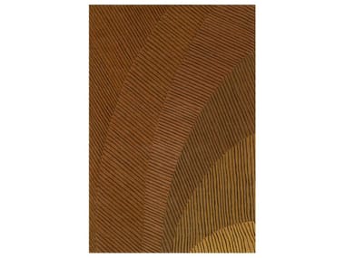 Tappeto fatto a mano in lana AMMONITE OCRE Toulemonde Bochart