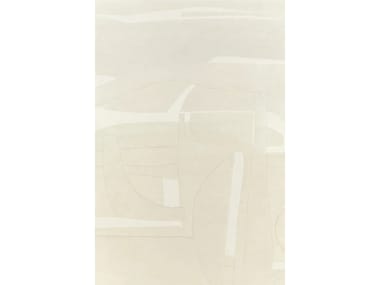 Tappeto rettangolare in lana COLLAGE BLANC Toulemonde Bochart