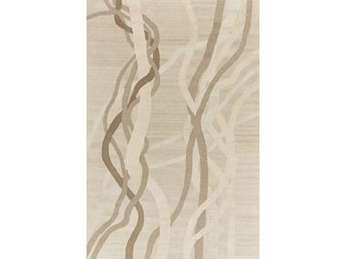 Rectangular handmade wool rug LIANES Toulemonde Bochart