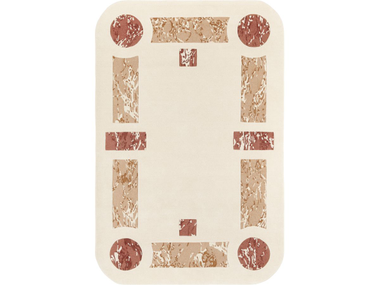 Rectangular handmade rug PALADIO Toulemonde Bochart