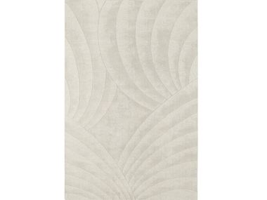 Wool rug VOLUTE ECRU Toulemonde Bochart
