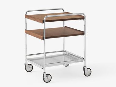 Carrito de madera maciza ALIMA NDS2 &Tradition
