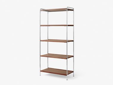 Wooden bookcase ALIMA NDS6 &Tradition