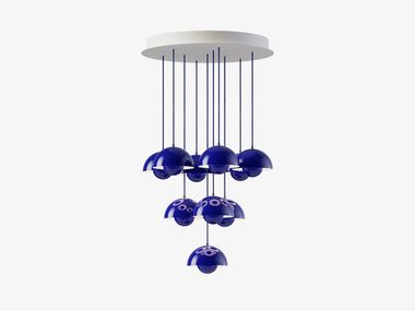 Metal chandelier FLOWERPOT CHANDELIER VP10 &Tradition