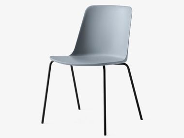 Sedia da giardino impilabile in polipropilene RELY HW138 &Tradition