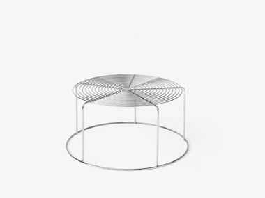 Steel central coffee table WIRE COFFEE TABLE VP17 &Tradition