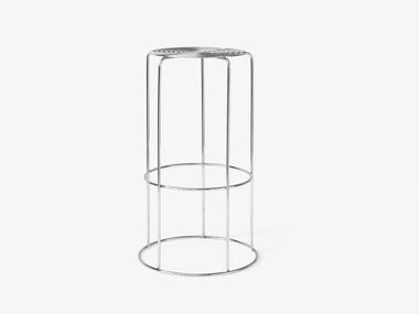 Steel barstool WIRE BAR STOOL VP16 &Tradition