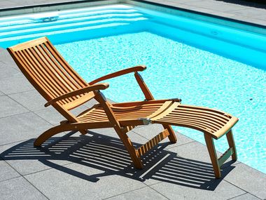 ALEXANDRA Deck chair By Traditional Teak