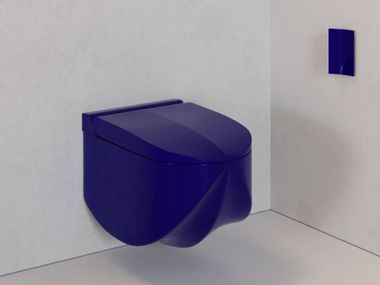 Sanita suspensa de cerâmica ALTESSE BLUE Trone