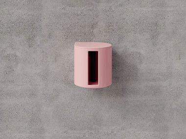 Portarotolo in ceramica AURA ROSA Trone