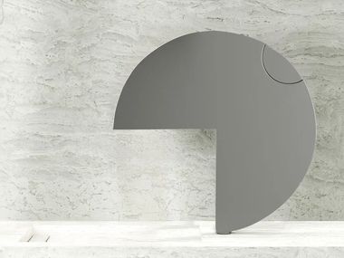 Miscelatore per lavabo con finitura acciaio inox spazzolato CELESTE Trone