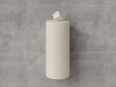 Pattumiera in ceramica PANDORE CREMA Trone