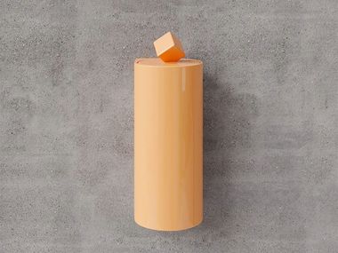 Pattumiera in ceramica PANDORE PESCA Trone