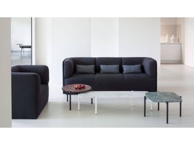 BLADE COFFEE Low square marble coffee table By True Design | design ...