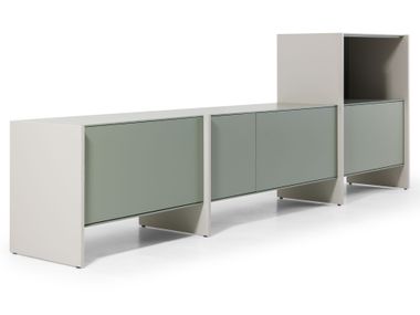 Modularer Büroschrank aus MDF LINEA True Design