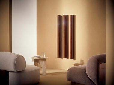 Electric terracotta decorative radiator TERRE Tubes