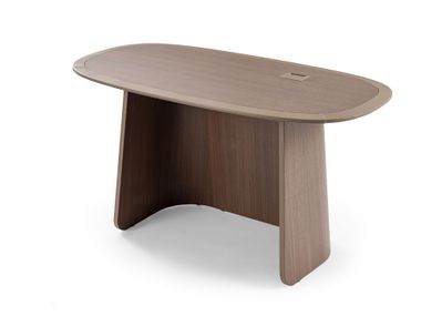 Walnut desk CARENA Turri