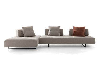 Divano da giardino modulare in tessuto AVENUE OUTDOOR Twils