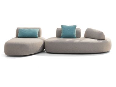 Divano da giardino modulare in tessuto KAMARI ISLAND OUTDOOR Twils