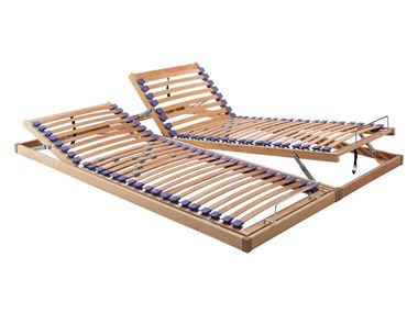 Adjustable slatted beech bed base MOVE Twils