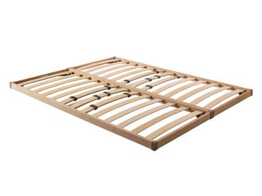 Adjustable slatted beech bed base WOOD PLUS Twils