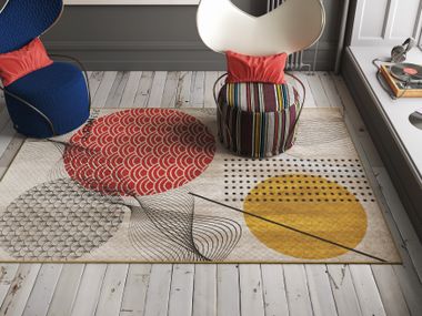 Polyamide rug UDON INK.RUGS
