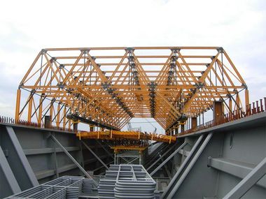 Carro per casseforme per ponti in acciaio e calcestruzzo MK ULMA Construction