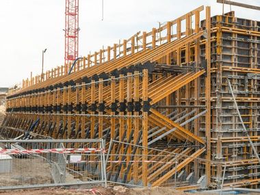 Cassaforma con travi per pareti monofaccia SMK ULMA Construction