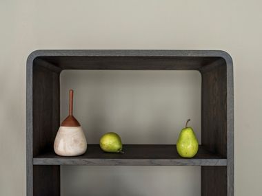 ULTRA Open solid wood bookcase By JAVORINA
