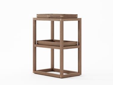 KARPENTER, UP & DOWN VERTICAL I Scaffale a giorno in legno