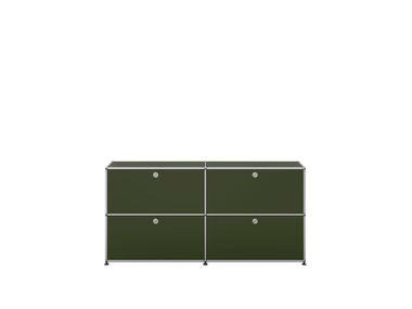USM HALLER Metal sideboard with flap doors By USM
