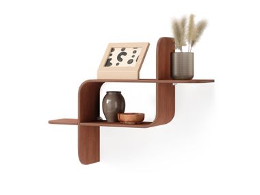 Wooden wall shelf MONTAGE Umbra