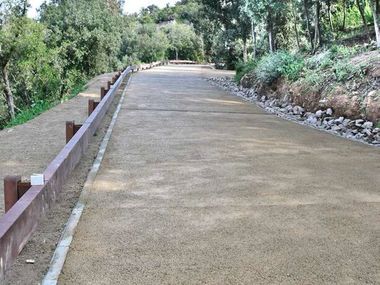 Permeable concrete for drainage applications UNICAL EASYDRAIN Unical