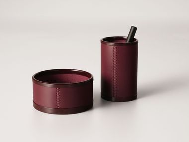 Leather pen holder ALYANS Uniqka