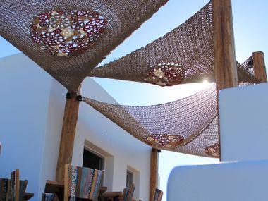 Shade sail FLOWER V & V Macrame