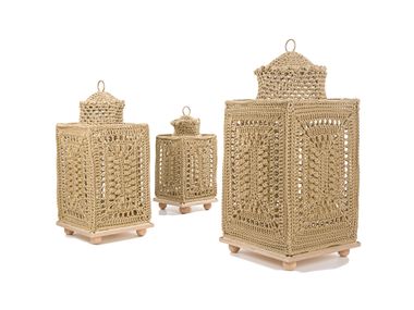 Lantern LEILA V & V Macrame