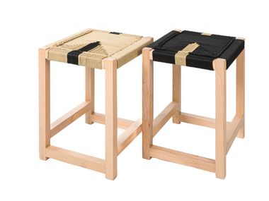 Low stool SOLO V & V Macrame