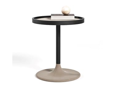 Round ash coffee table V212