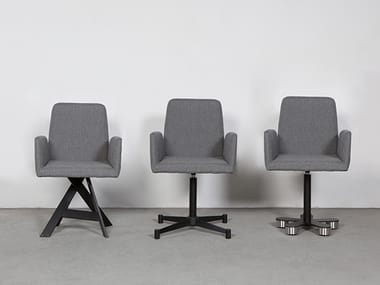 Sedia in tessuto con braccioli VARIOS - ART620 | Sedia Wissmann raumobjekte