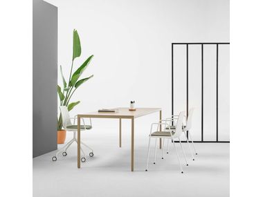 VARYA Stackable polypropylene chair with armrests By INCLASS | design ...