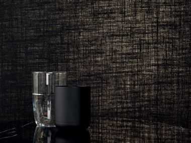 Tissu uni mural en jute VESTIAIRE MASCULIN - WISHLIST Élitis