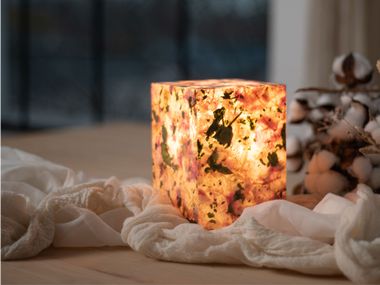 Viaplant® Cast table lamp COLUMNA MINI VIAPLANT