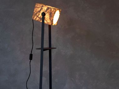 Viaplant® Cast LED floor lamp LIBRO VIAPLANT