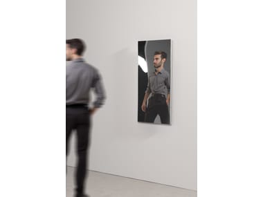 DISTORTING MIRROR 100x45 Mirror By VIDAME EDITIONS
