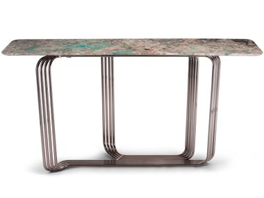 Rectangular marble console table VINCENT Visionnaire